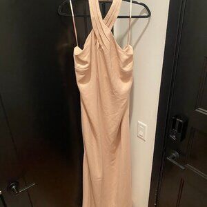 NWT: BHLDN Ruby Satin Charmeuse Dress (16W, not altered)